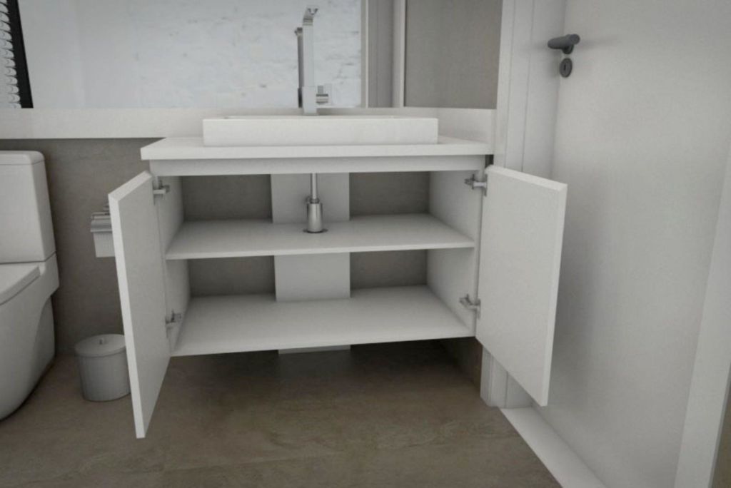 gabinete planejado ou pronto